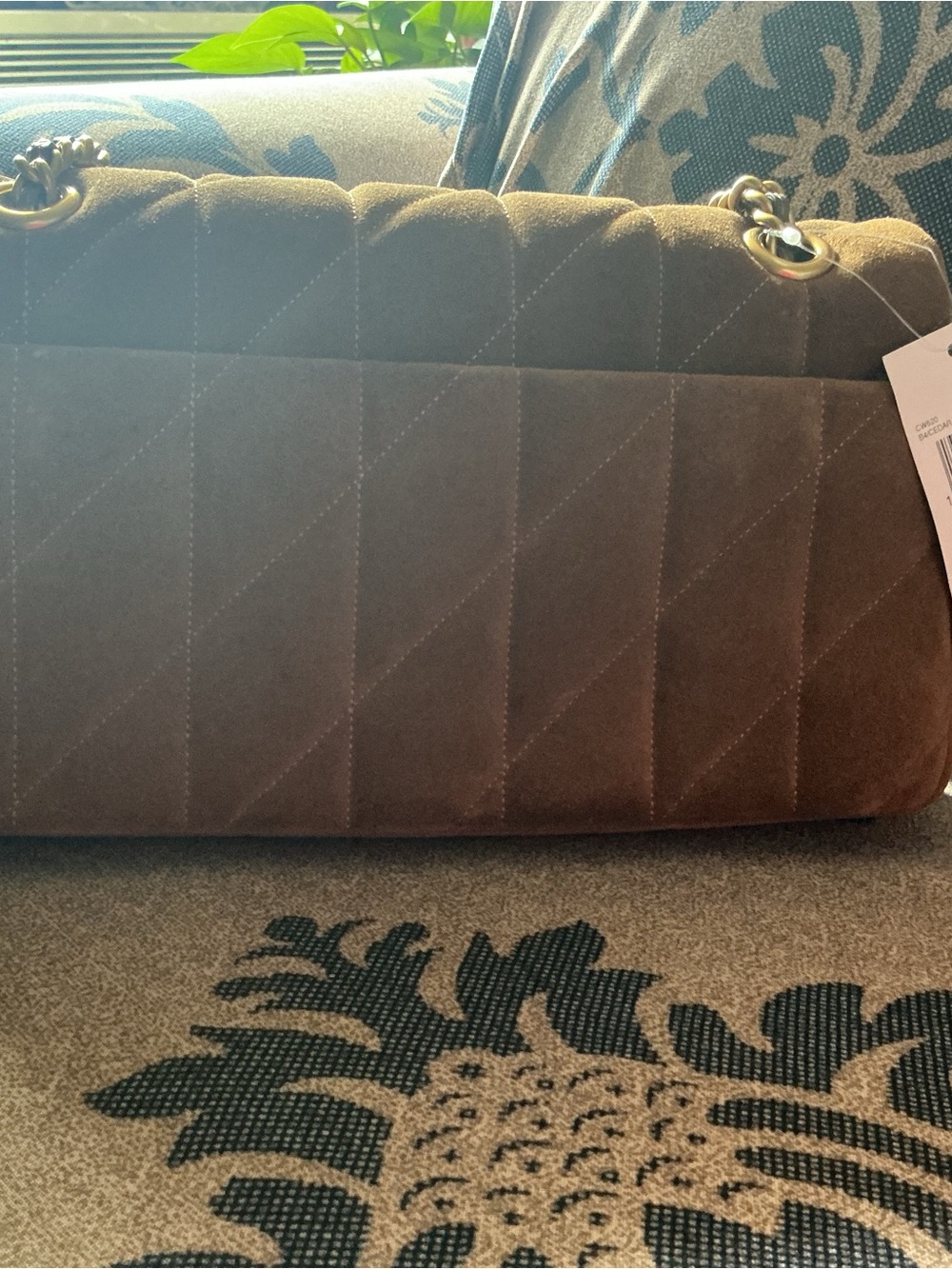 Coach Quilted Tabby 26 Shoulder Bag in Cedar with Gold Hardware - Picture 4 of 9